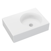 Reba Wall Basin Right Bowl Fienza - No Tap Hole